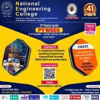 5th State level PYWEEK Contest 2024 Coding Contest Poster